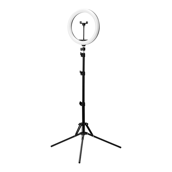 GLOW ringlampa 13 tum med stativ 10W
