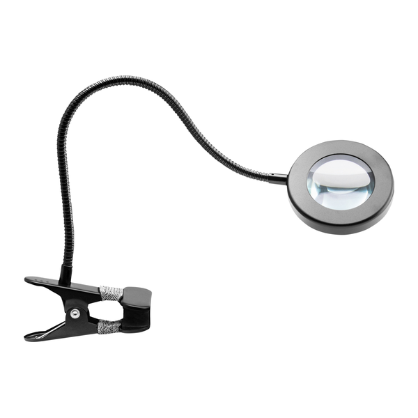 Ormring LED-lampa skrivbordslampa svart